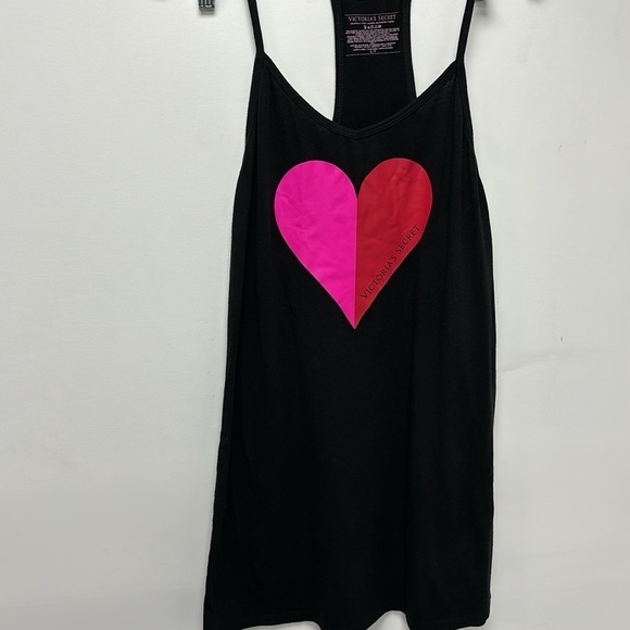 VICTORIA’S SECRET Heart-shaped A-line pajama dress size S/P - Picture 1 of 9